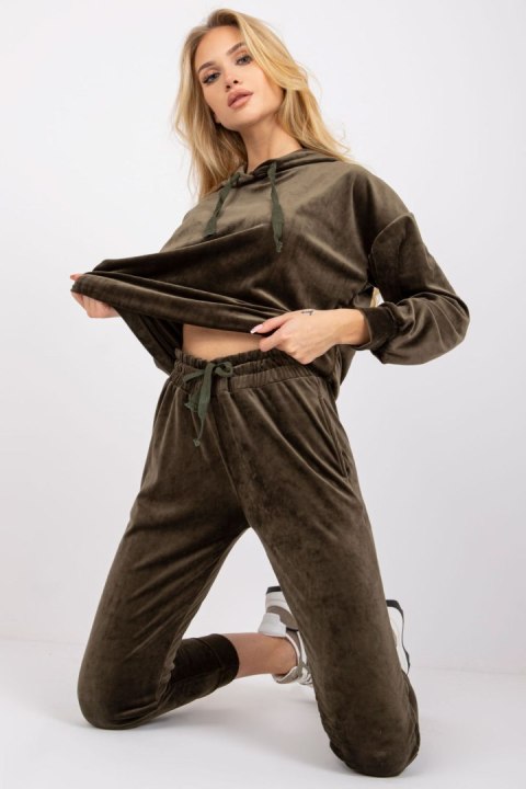 Spodnie Komplet Model FA-KMPL-7512.42P Khaki - Fancy Fancy Spodnie Komplet Model FA-KMPL-7512.42P Khaki - Fancy Fancy