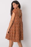 Sukienka Model D50051Z30268 Light Brown - Stitch&Soul Stitch&Soul Sukienka Model D50051Z30268 Light Brown - Stitch&Soul Stitch&Soul