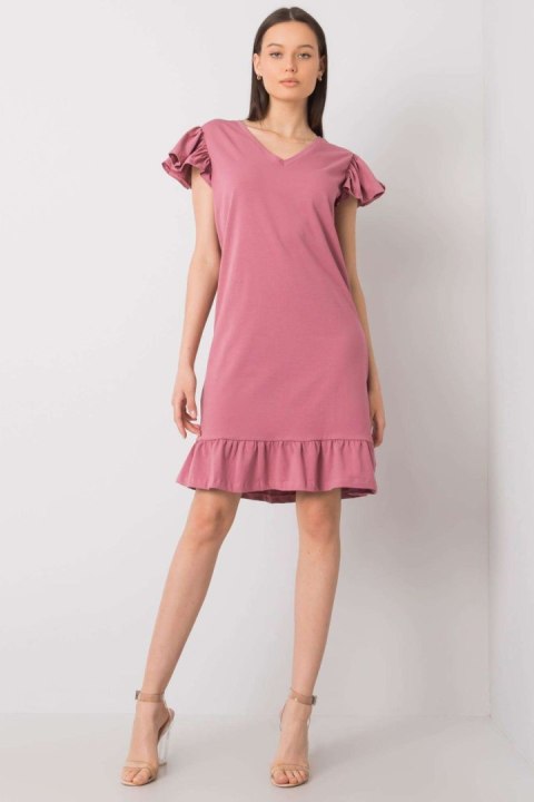 Sukienka Model FA-SK-7173.28P Dark Pink - Fancy Fancy Sukienka Model FA-SK-7173.28P Dark Pink - Fancy Fancy