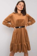 Sukienka Model FA-SK-7563.11P Camel - Fancy Fancy Sukienka Model FA-SK-7563.11P Camel - Fancy Fancy
