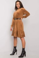 Sukienka Model FA-SK-7563.11P Camel - Fancy Fancy Sukienka Model FA-SK-7563.11P Camel - Fancy Fancy