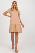 Sukienka Model FA-SK-8426.50 Camel - Fancy Fancy Sukienka Model FA-SK-8426.50 Camel - Fancy Fancy
