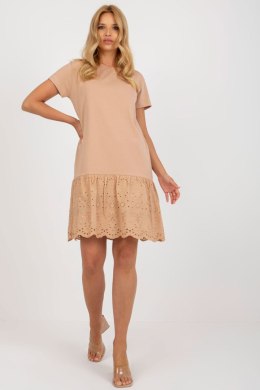 Sukienka Model FA-SK-8426.50 Camel - Fancy Fancy