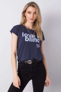 T-shirt Damski Model D1552Z02042A Navy - Stitch&Soul Stitch&Soul T-shirt Damski Model D1552Z02042A Navy - Stitch&Soul Stitch&Soul