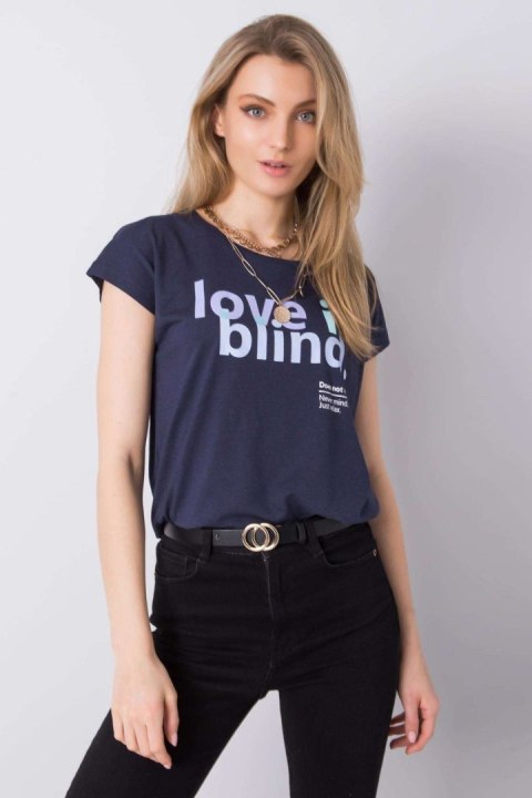 T-shirt Damski Model D1552Z02042A Navy - Stitch&Soul Stitch&Soul T-shirt Damski Model D1552Z02042A Navy - Stitch&Soul Stitch&Soul