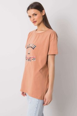T-shirt Damski Model FA-TS-6892.88 Camel - Fancy Fancy