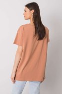 T-shirt Damski Model FA-TS-6892.88 Camel - Fancy Fancy T-shirt Damski Model FA-TS-6892.88 Camel - Fancy Fancy