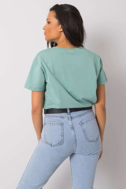 T-shirt Damski Model FA-TS-6892.88 Pistacja - Fancy Fancy T-shirt Damski Model FA-TS-6892.88 Pistacja - Fancy Fancy
