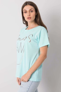 T-shirt Damski Model FA-TS-7121.88P Mint - Fancy Fancy