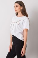 T-shirt Damski Model FA-TS-7121.88P White - Fancy Fancy T-shirt Damski Model FA-TS-7121.88P White - Fancy Fancy