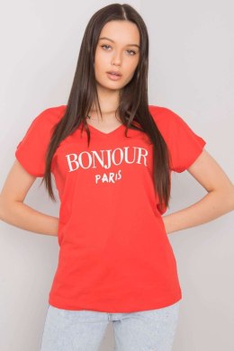 T-shirt Damski Model FA-TS-7142.37P Red - Fancy Fancy