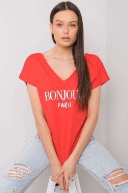 T-shirt Damski Model FA-TS-7142.37P Red - Fancy Fancy