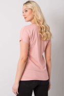 T-shirt Damski Model FA-TS-7161.32P Light Pink - Fancy Fancy T-shirt Damski Model FA-TS-7161.32P Light Pink - Fancy Fancy