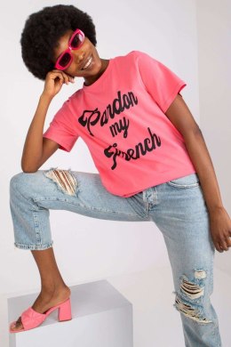 T-shirt Damski Model FA-TS-7677.91P Pink - Fancy Fancy