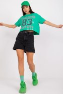 T-shirt Damski Model FA-TS-7684.86 Green - Fancy Fancy T-shirt Damski Model FA-TS-7684.86 Green - Fancy Fancy