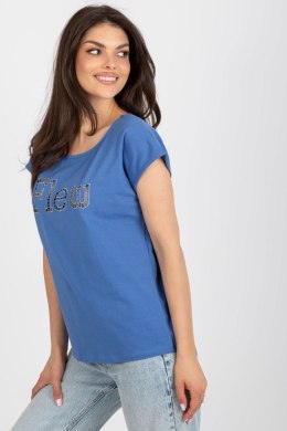T-shirt Damski Model FA-TS-8515.46 Dark Blue - Fancy Fancy