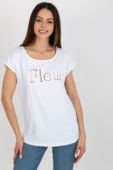 T-shirt Damski Model FA-TS-8515.46 White - Fancy Fancy T-shirt Damski Model FA-TS-8515.46 White - Fancy Fancy