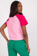 T-shirt Damski model FA-TS-7708.44 Fuksja - Fancy Fancy T-shirt Damski model FA-TS-7708.44 Fuksja - Fancy Fancy