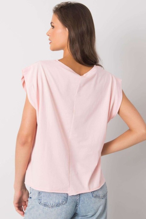 Tshirt Damski Model FA-BZ-7139.73P Light Pink - Fancy Fancy Tshirt Damski Model FA-BZ-7139.73P Light Pink - Fancy Fancy