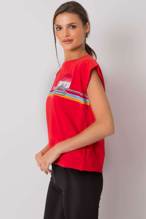 Tshirt Damski Model FA-BZ-7139.73P Red - Fancy Fancy Tshirt Damski Model FA-BZ-7139.73P Red - Fancy Fancy