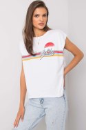 Tshirt Damski Model FA-BZ-7139.73P White - Fancy Fancy Tshirt Damski Model FA-BZ-7139.73P White - Fancy Fancy