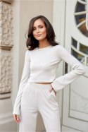 Bluzka Model Leonie BEJ BLU0167 Light Beige - Roco Fashion Roco Fashion Bluzka Model Leonie BEJ BLU0167 Light Beige - Roco Fashion Roco Fashion