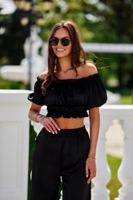 Bluzka Model Marbella CZA BLU0181 Black - Roco Fashion Roco Fashion