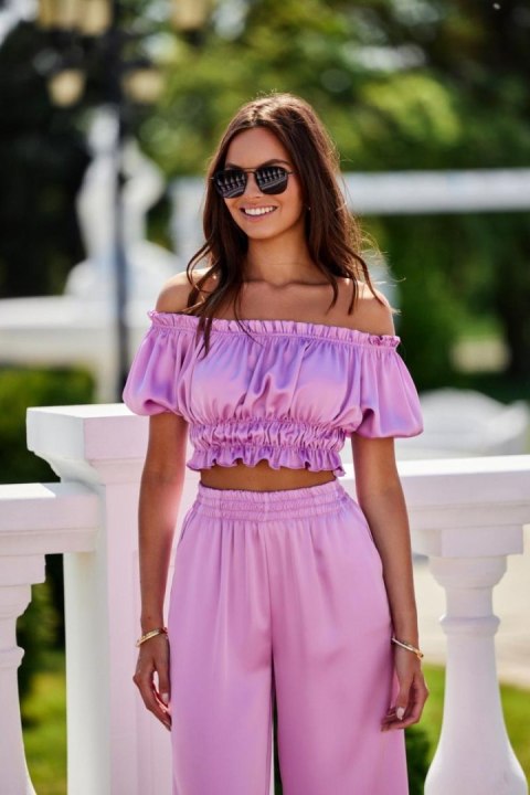 Bluzka Model Marbella JAM BLU0181 Violet - Roco Fashion Roco Fashion Bluzka Model Marbella JAM BLU0181 Violet - Roco Fashion Roco Fashion