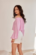 Bluzka Model Monaco ROZ BLU0206 Pink - Roco Fashion Roco Fashion Bluzka Model Monaco ROZ BLU0206 Pink - Roco Fashion Roco Fashion