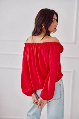 Bluzka Model Rosie CZE BLU0180 Red - Roco Fashion Roco Fashion