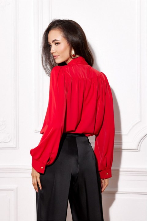 Bluzka Model Zalia CZE BLU0197 Red - Roco Fashion Roco Fashion Bluzka Model Zalia CZE BLU0197 Red - Roco Fashion Roco Fashion