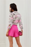 Koszula Damska Model Anvien BLU0136-05F Multicolor - Roco Fashion Roco Fashion Koszula Damska Model Anvien BLU0136-05F Multicolor - Roco Fashion Roco Fashion