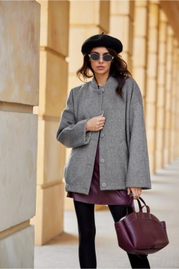 Kurtka Damska Model Clea SZA KUR0028 Grey - Roco Fashion Roco Fashion