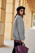Kurtka Damska Model Clea SZA KUR0028 Grey - Roco Fashion Roco Fashion Kurtka Damska Model Clea SZA KUR0028 Grey - Roco Fashion Roco Fashion