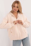 Kurtka Damska Model MBM-KR-14014.14 Light Beige - MBM MBM Kurtka Damska Model MBM-KR-14014.14 Light Beige - MBM MBM