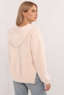 Kurtka Damska Model MBM-KR-14014.14 Light Beige - MBM MBM Kurtka Damska Model MBM-KR-14014.14 Light Beige - MBM MBM