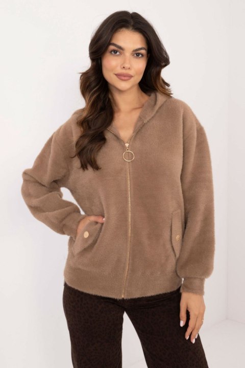 Kurtka Damska Model MBM-KR-14014.14 Light Brown - MBM MBM Kurtka Damska Model MBM-KR-14014.14 Light Brown - MBM MBM