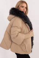 Kurtka Damska Model MBM-KR-26106.71P Camel - MBM MBM Kurtka Damska Model MBM-KR-26106.71P Camel - MBM MBM
