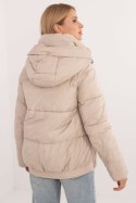 Kurtka Damska Model MBM-KR-2637.31P Beige - MBM MBM Kurtka Damska Model MBM-KR-2637.31P Beige - MBM MBM
