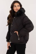 Kurtka Damska Model MBM-KR-2639.14 Black - MBM MBM Kurtka Damska Model MBM-KR-2639.14 Black - MBM MBM