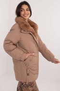Kurtka Damska Model MBM-KR-2686.50P Light Brown - MBM MBM Kurtka Damska Model MBM-KR-2686.50P Light Brown - MBM MBM