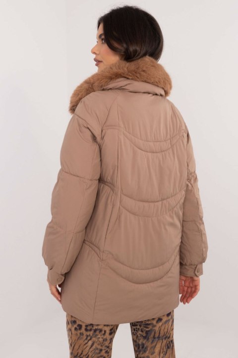 Kurtka Damska Model MBM-KR-2686.50P Light Brown - MBM MBM Kurtka Damska Model MBM-KR-2686.50P Light Brown - MBM MBM