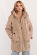 Kurtka Damska Model MBM-KR-F-23301.84 Camel - MBM MBM Kurtka Damska Model MBM-KR-F-23301.84 Camel - MBM MBM