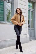 Kurtka Damska Model Renate CAM KUR0018 Camel - Roco Fashion Roco Fashion Kurtka Damska Model Renate CAM KUR0018 Camel - Roco Fashion Roco Fashion