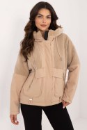 Kurtka Damska model MBM-KR-AJ218.42 Camel - MBM MBM Kurtka Damska model MBM-KR-AJ218.42 Camel - MBM MBM