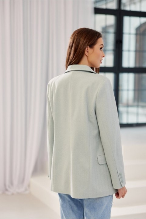 Marynarka Model Freya MIE ZAK0016 Mint - Roco Fashion Roco Fashion Marynarka Model Freya MIE ZAK0016 Mint - Roco Fashion Roco Fashion