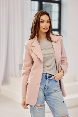 Marynarka Model Freya ROZ ZAK0016 Pink - Roco Fashion Roco Fashion