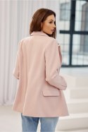 Marynarka Model Freya ROZ ZAK0016 Pink - Roco Fashion Roco Fashion Marynarka Model Freya ROZ ZAK0016 Pink - Roco Fashion Roco Fashion