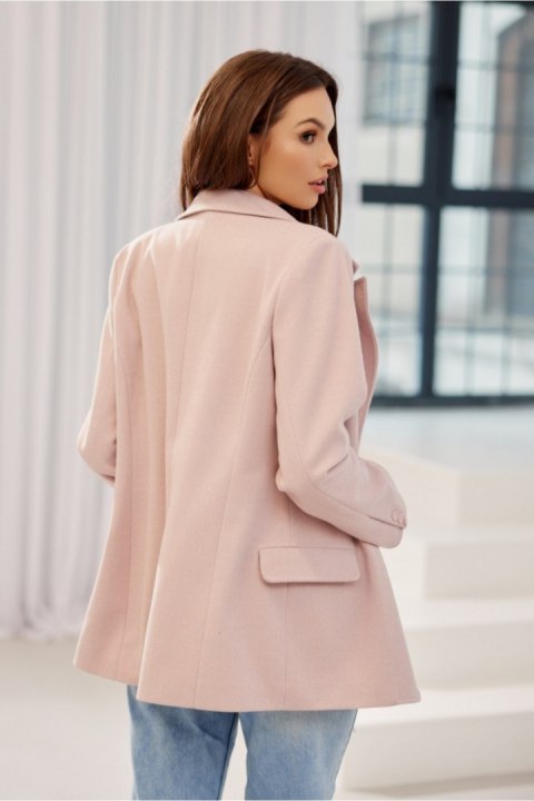 Marynarka Model Freya ROZ ZAK0016 Pink - Roco Fashion Roco Fashion Marynarka Model Freya ROZ ZAK0016 Pink - Roco Fashion Roco Fashion