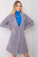 Płaszcz Damski Model MBM-PL-1521.97P Grey - MBM MBM Płaszcz Damski Model MBM-PL-1521.97P Grey - MBM MBM